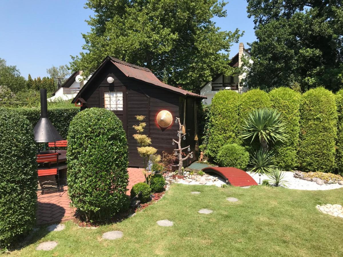 Nyaralo Japankerttel - Apartment With Japanese Garden Balatonmáriafürdő Eksteriør bilde