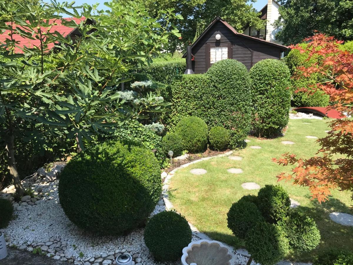 Nyaralo Japankerttel - Apartment With Japanese Garden Balatonmáriafürdő Eksteriør bilde