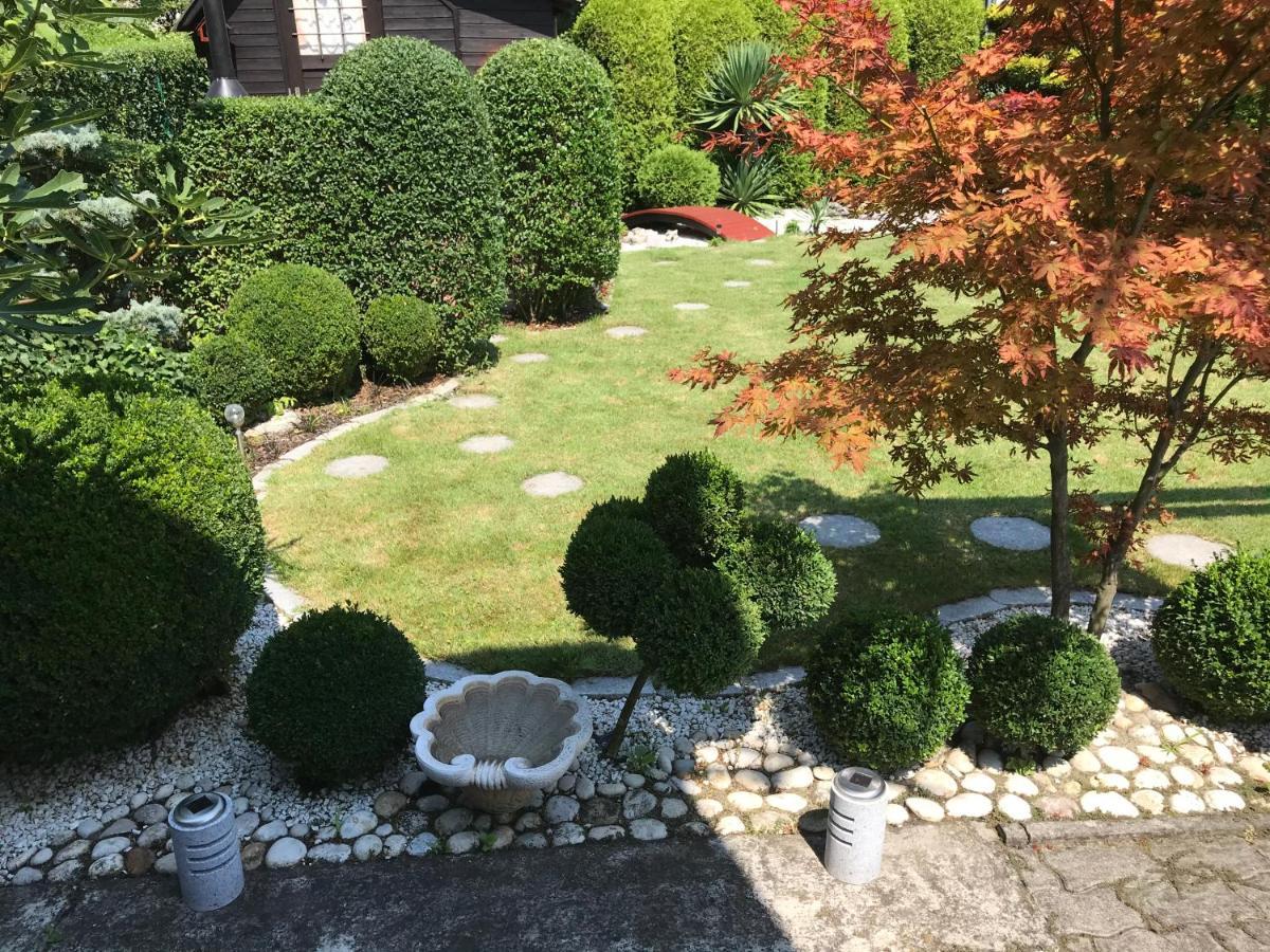 Nyaralo Japankerttel - Apartment With Japanese Garden Balatonmáriafürdő Eksteriør bilde